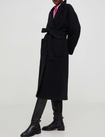 Palton Answear LAB, negru