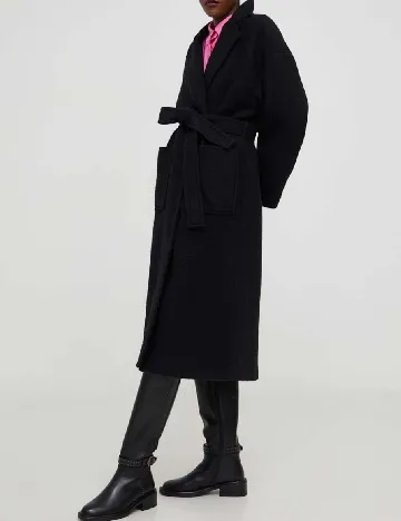 Palton Answear LAB, negru