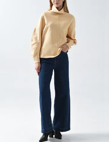 Bluza United Colors of Benetton, crem