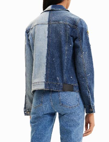 Jacheta Desigual, albastru