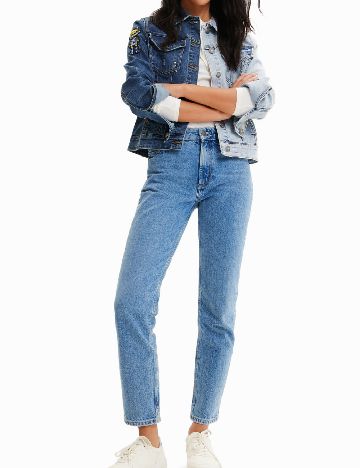 Jacheta Desigual, albastru