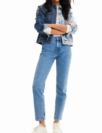 Jacheta Desigual, albastru