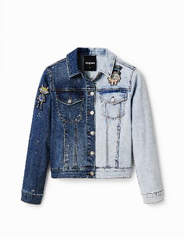 Jacheta Desigual, albastru