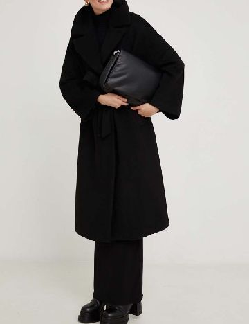 Palton Answear LAB, negru