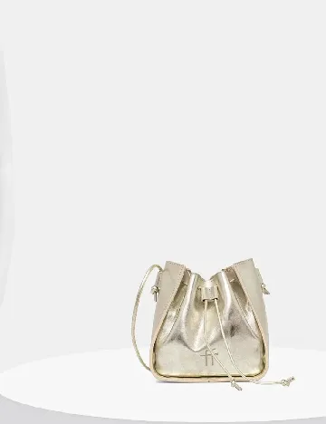 Geanta forte_forte, auriu