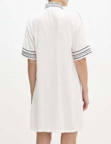 Rochie scurta Answear LAB, alb