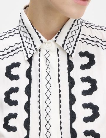 Rochie scurta Answear LAB, alb