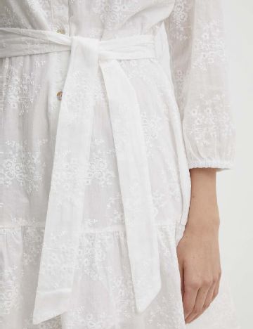 Rochie scurta Answear LAB, alb