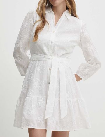 Rochie scurta Answear LAB, alb
