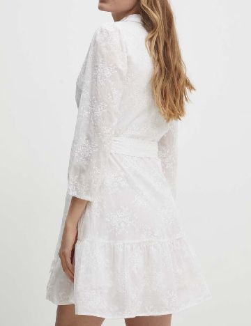 Rochie scurta Answear LAB, alb