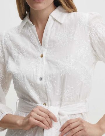 Rochie scurta Answear LAB, alb