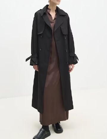 Trench Answear LAB, negru