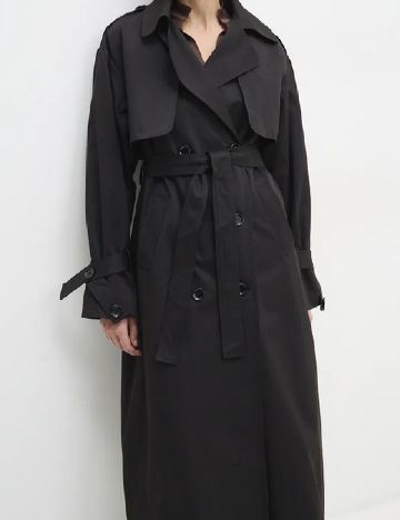 Trench Answear LAB, negru