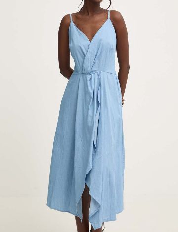 Rochie medie Answear LAB, albastru