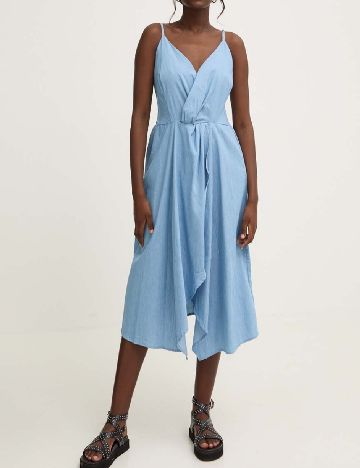Rochie medie Answear LAB, albastru
