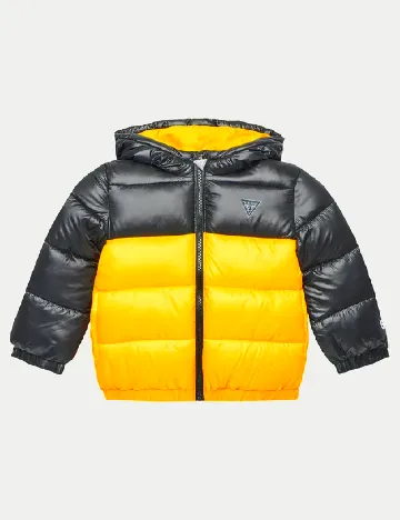 Geaca Guess, negru/galben