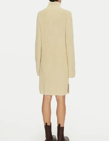 Rochie scurta Calvin Klein Jeans, bej