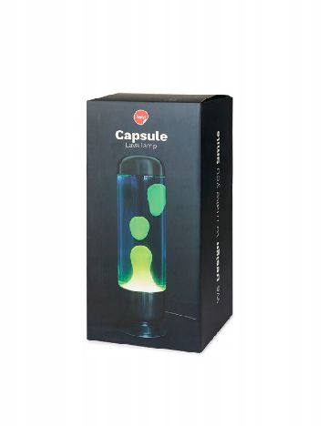 Lampa capsula cu lava Balvi, mix culori