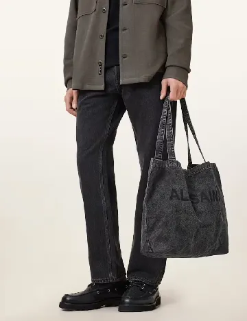 Sacosa ALLSAINTS, gri inchis