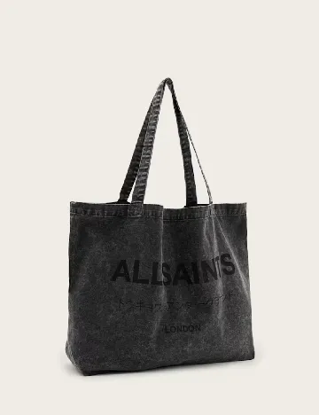 Sacosa ALLSAINTS, gri inchis