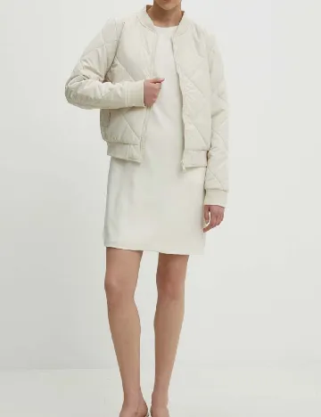 Rochie scurta Answear LAB, ecru