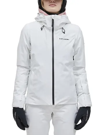 Geaca de ski Peak Performance, alb