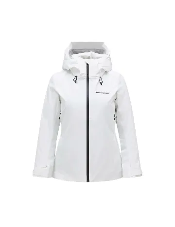 Geaca de ski Peak Performance, alb