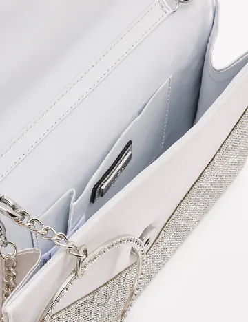 Geanta Aldo, argintiu