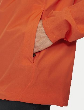Geaca de ploaie Adidas, portocaliu