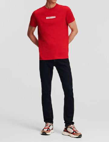 Tricou KARL LAGERFELD, rosu