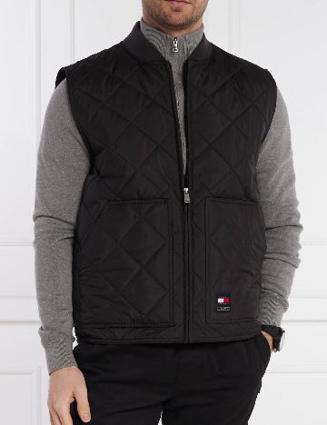 Vesta Tommy Jeans, negru