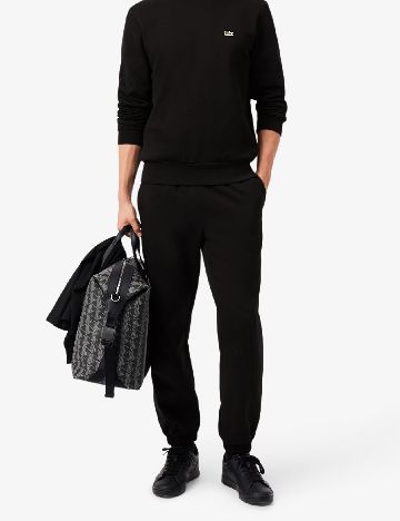 Pantaloni Lacoste, negru