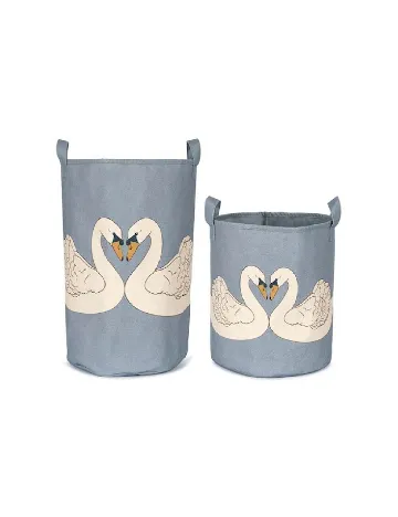 Set cutii depozitare jucarii Konges Sl&oslash;jd, albastru