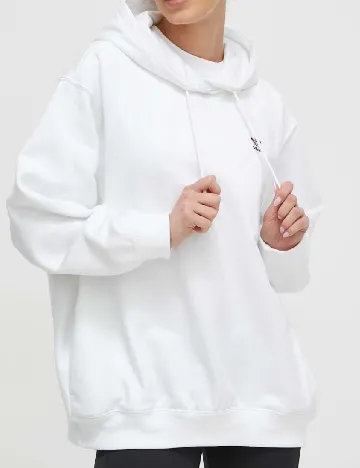 Hanorac Oversize Adidas, alb