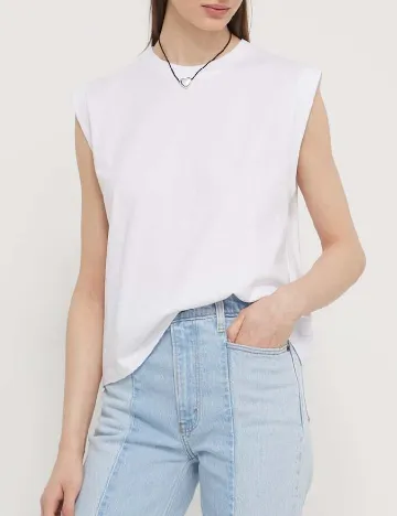 Maiou Abercrombie&Fitch, alb