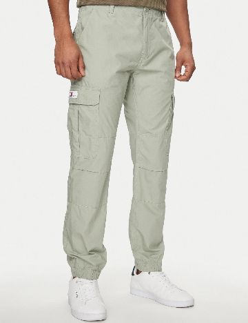 Pantaloni Tommy Jeans, verde