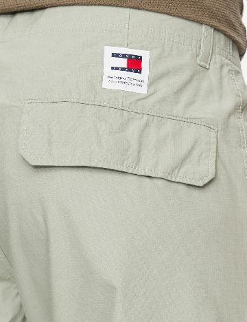 Pantaloni Tommy Jeans, verde