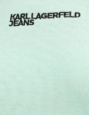 Bluza Karl Lagerfeld Jeans, verde