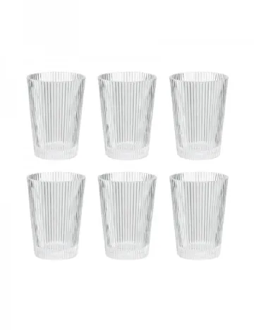 Set pahare 6 bucati Stelton, transparent
