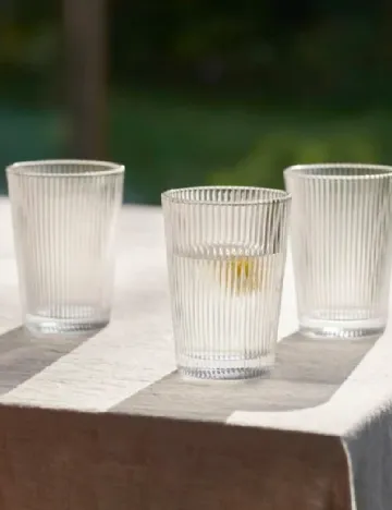 Set pahare 6 bucati Stelton, transparent