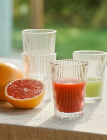 Set pahare 6 bucati Stelton, transparent