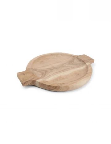 Platou de servire din salcâm Wood & Food, maro