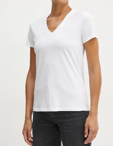 Tricou Armani Exchange, alb