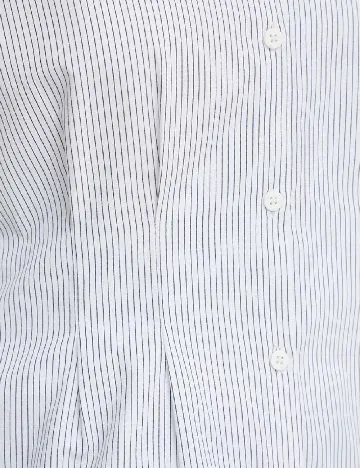 Camasa Resume, alb/negru