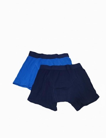 Set Boxeri 2 perechi Cozzi, albastru