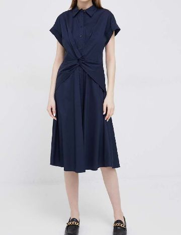 Rochie medie LAUREN Ralph Lauren, bleumarin