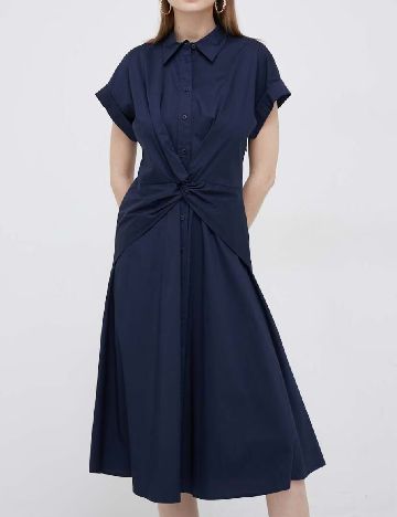 Rochie medie LAUREN Ralph Lauren, bleumarin