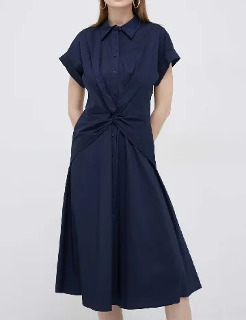Rochie medie LAUREN Ralph Lauren, bleumarin