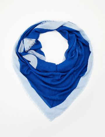 Esarfa BOSS, albastru
