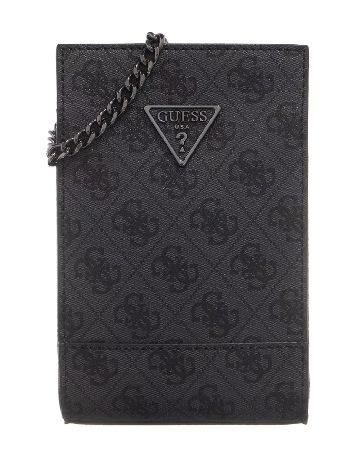 Geanta pentru telefon Guess, gri inchis
